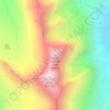 Mapa topográfico North Maroon Peak, altitud, relieve