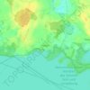 Mapa topográfico Pülsen, altitud, relieve