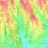 Mapa topográfico Can Lledó, altitud, relieve