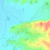 Mapa topográfico Tevfikiye, altitud, relieve