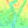 Mapa topográfico Thamesford, altitud, relieve