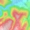 Mapa topográfico Höchster Punkt, altitud, relieve