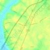 Mapa topográfico Hamer, altitud, relieve