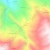 Mapa topográfico Umbe, altitud, relieve