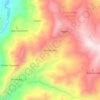 Mapa topográfico Rumipamba, altitud, relieve