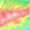 Mapa topográfico Pico Pienzo, altitud, relieve