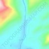 Mapa topográfico Río Misahuallí, altitud, relieve