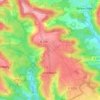 Mapa topográfico Vorderlintal, altitud, relieve