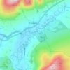 Mapa topográfico Threlkeld Quarry, altitud, relieve
