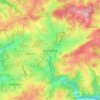 Mapa topográfico Dürscheid, altitud, relieve