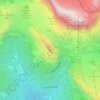Mapa topográfico Sas de Stria, altitud, relieve