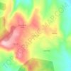 Mapa topográfico Pururuca, altitud, relieve