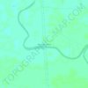 Mapa topográfico Passo do Lontra, altitud, relieve