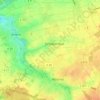 Mapa topográfico Krinsend, altitud, relieve
