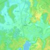 Mapa topográfico Ādaži, altitud, relieve