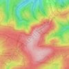 Mapa topográfico Ziegenhelle, altitud, relieve