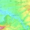 Mapa topográfico Langenbeutingen, altitud, relieve