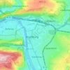 Mapa topográfico Kapitelshöfe, altitud, relieve
