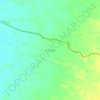 Mapa topográfico Pozones, altitud, relieve