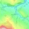 Mapa topográfico Hesket Newmarket, altitud, relieve