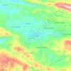 Mapa topográfico Campur, altitud, relieve