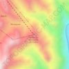 Mapa topográfico Barrancas del Cobre, altitud, relieve