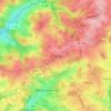 Mapa topográfico Eikamp, altitud, relieve