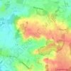 Mapa topográfico Netteberge, altitud, relieve