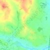 Mapa topográfico Levedale, altitud, relieve