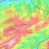 Mapa topográfico Auf dem Schnee, altitud, relieve