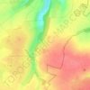Mapa topográfico Saint-Lot, altitud, relieve