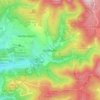 Mapa topográfico Goldlauter, altitud, relieve