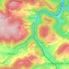 Mapa topográfico Unterneuhüttendorf, altitud, relieve