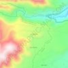 Mapa topográfico La Victoria, altitud, relieve