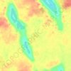 Mapa topográfico Bara, altitud, relieve