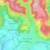 Mapa topográfico Wehd, altitud, relieve