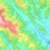 Mapa topográfico Torrazza, altitud, relieve