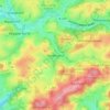 Mapa topográfico Niedergaul, altitud, relieve