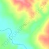 Mapa topográfico Lajeado, altitud, relieve