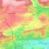 Mapa topográfico Meiborssen, altitud, relieve