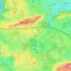 Mapa topográfico Attlesee, altitud, relieve