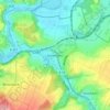 Mapa topográfico Freiendiez, altitud, relieve