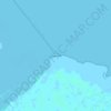 Mapa topográfico long Point, altitud, relieve