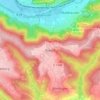 Mapa topográfico Breech, altitud, relieve