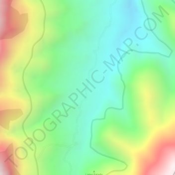 Mapa topográfico Susa, altitud, relieve