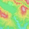 Mapa topográfico Доспат, altitud, relieve