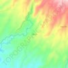 Mapa topográfico Cabuya, altitud, relieve