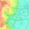 Mapa topográfico Lemke, altitud, relieve