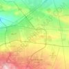Mapa topográfico بدر, altitud, relieve