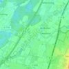 Mapa topográfico Weitenung, altitud, relieve